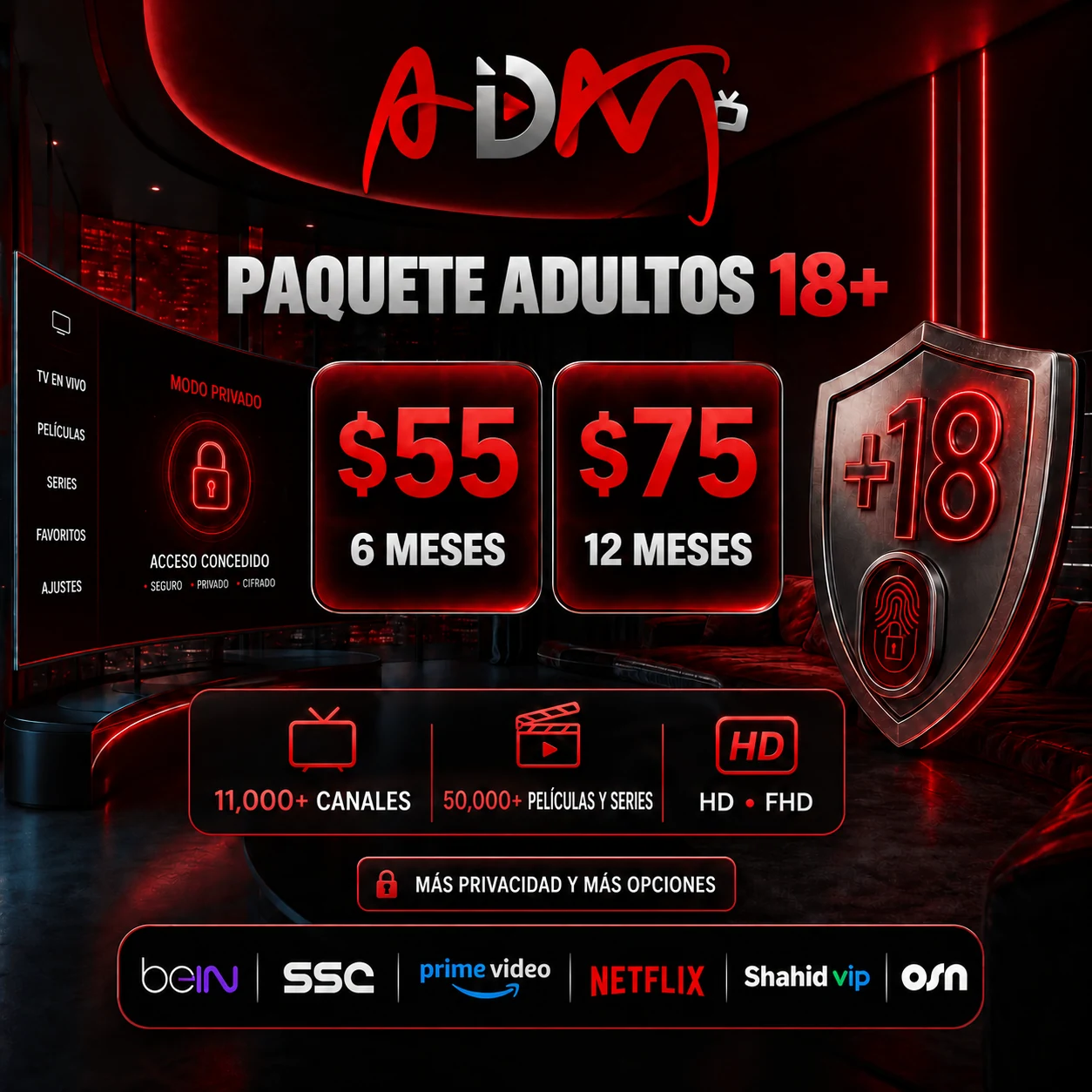 Paquete Plata +18