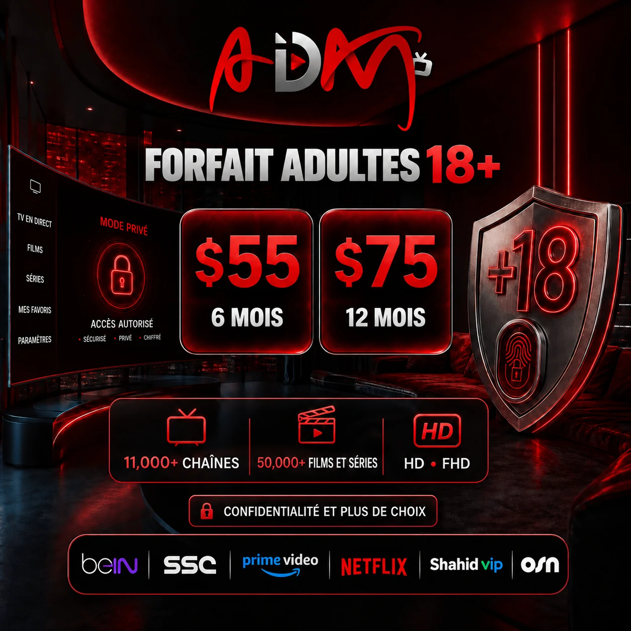 Offre Argent 18+